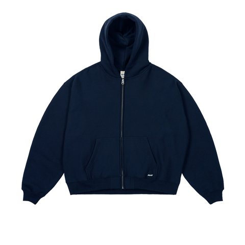 Palace UNISEX ZIP HOOD NAVY - Colorway