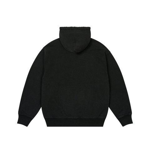Palace UNITAS PIGMENT WASH HOOD BLACK - Colorway