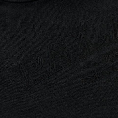 Palace UNITAS PIGMENT WASH HOOD BLACK - Colorway