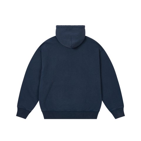 Palace UNITAS PIGMENT WASH HOOD NAVY - Colorway