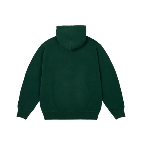 Palace UNITAS PIGMENT WASH HOOD RACEY GREEN - Colorway