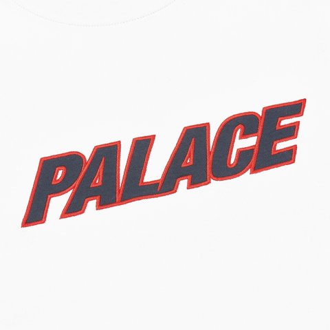 Palace HEAVY FONT T-SHIRT WHITE - Colorway