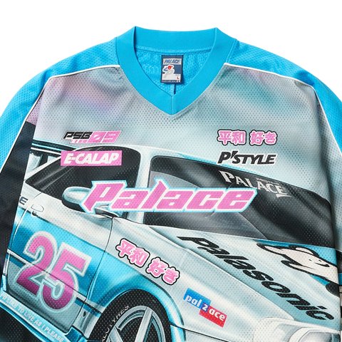 Palace RACEY JERSEY BLUE - Colorway