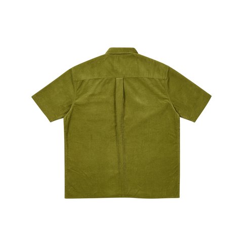 Palace WASHED CORD SHIRT GREEN - Colorway