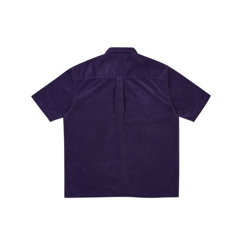 Palace WASHED CORD SHIRT PURPLE - Colorway