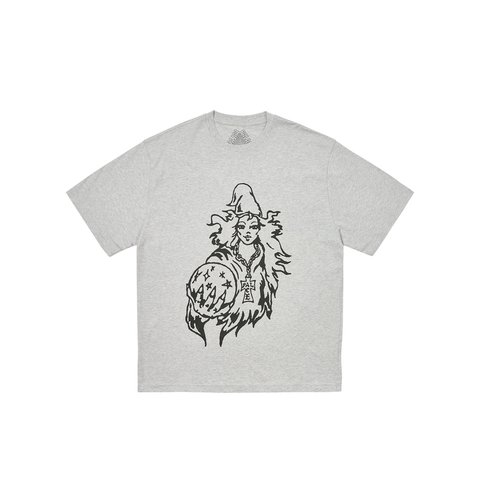 Palace WIZ T-SHIRT GREY MARL - Colorway