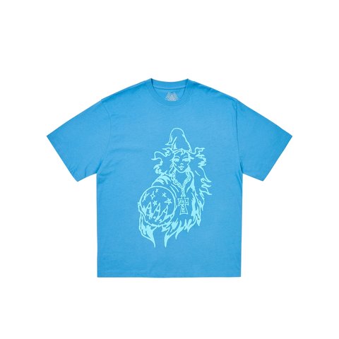 Palace WIZ T-SHIRT OCEAN BLUE - Colorway
