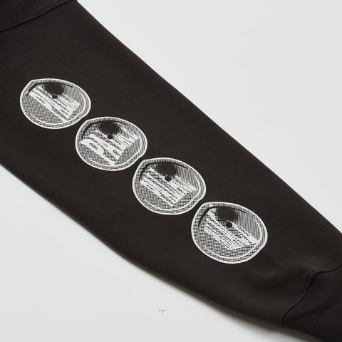 Palace WIZARD SLEEVES HOOD BLACK - Colorway