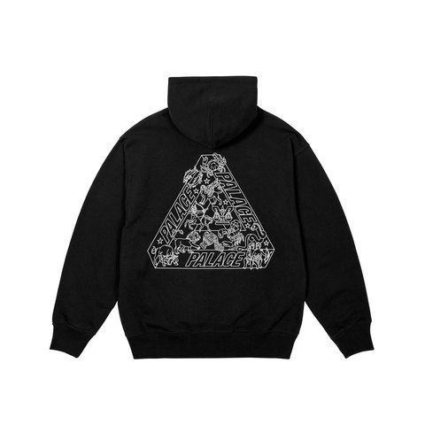 Palace ZODIAC TRI-FERG HOOD BLACK - Colorway