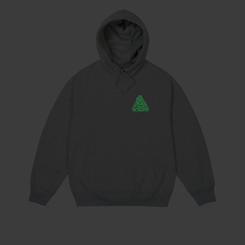 Palace ZODIAC TRI-FERG HOOD GREY MARL - Colorway
