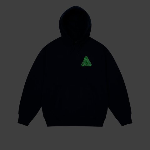 Palace ZODIAC TRI-FERG HOOD NAVY - Colorway