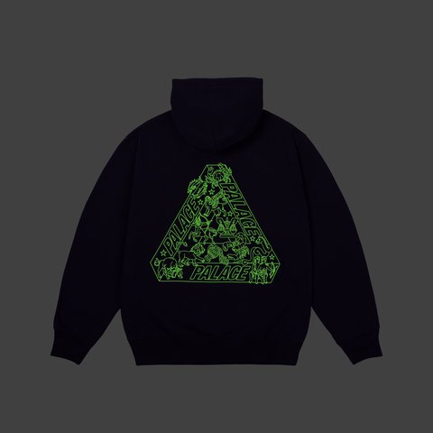 Palace ZODIAC TRI-FERG HOOD PURP - Colorway