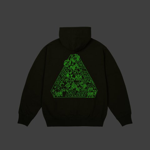 Palace ZODIAC TRI-FERG HOOD THE DEEP GREEN - Colorway