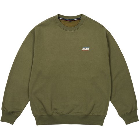 Palace BASICALLY A CREW THE DEEP GREEN - $118.00