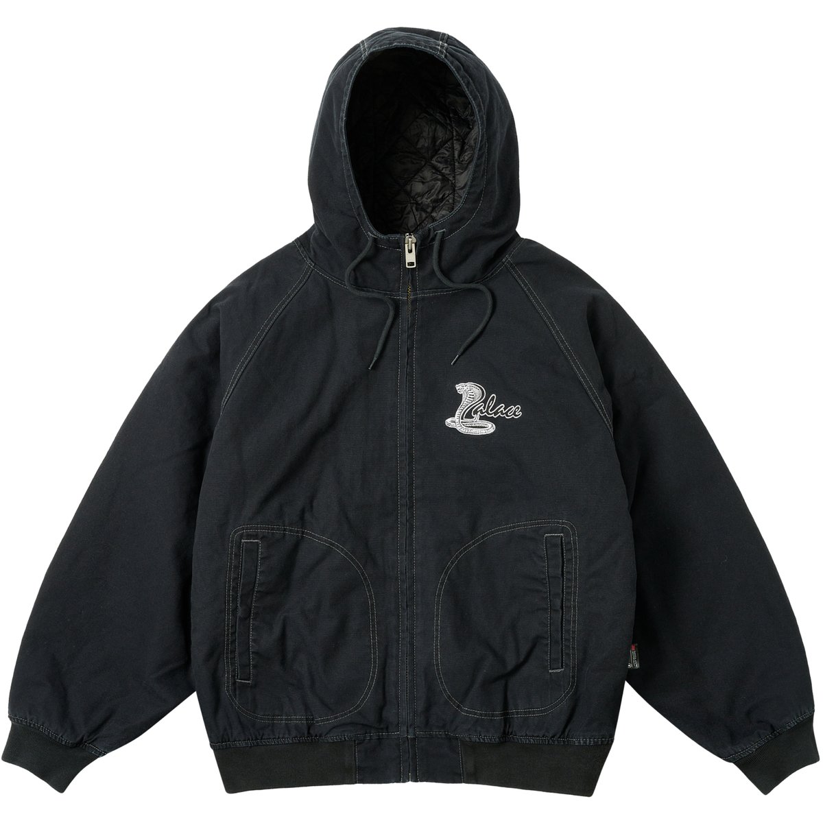 CANVAS COBRA JACKET BLACK
