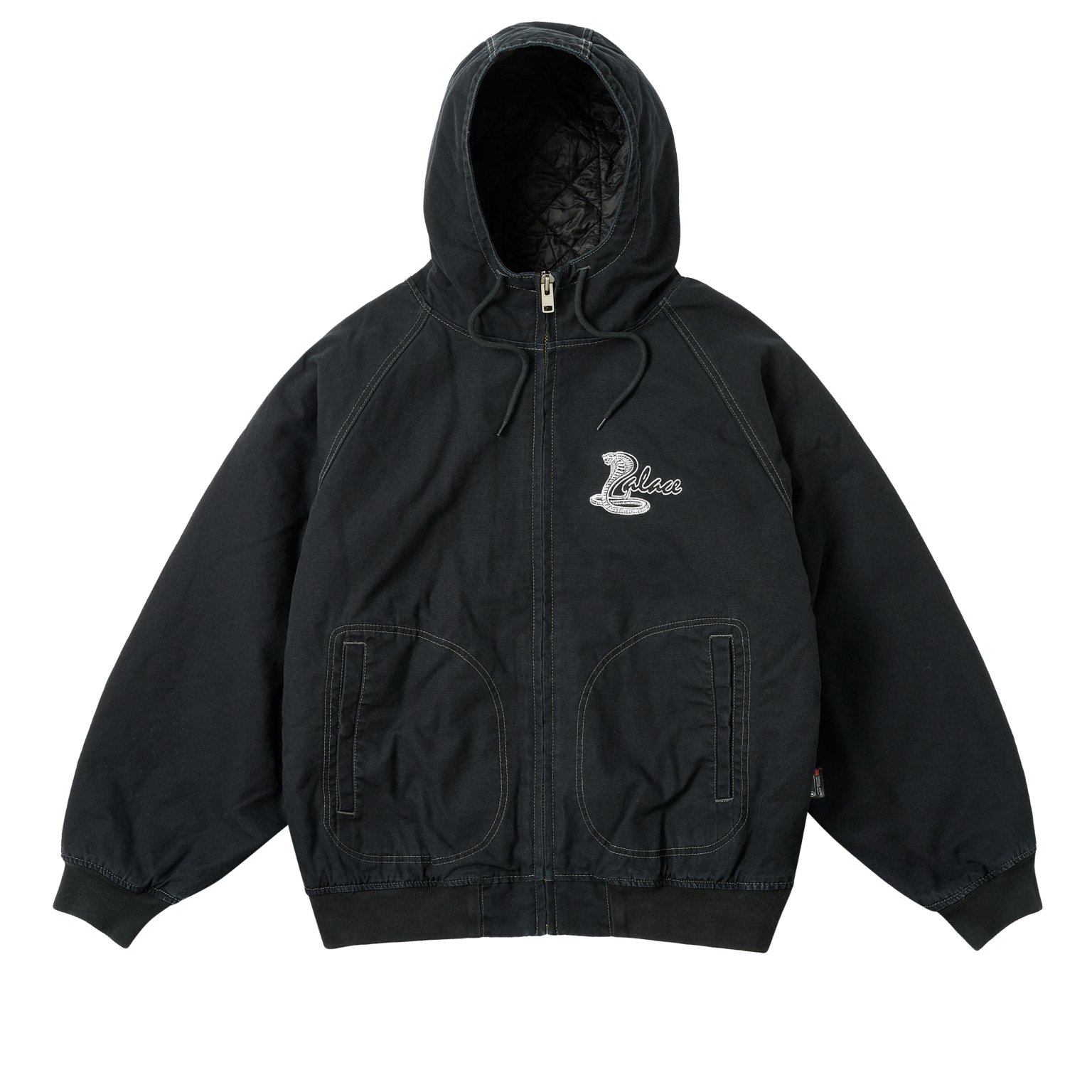 CANVAS COBRA JACKET BLACK - Spring 2025 - Palace