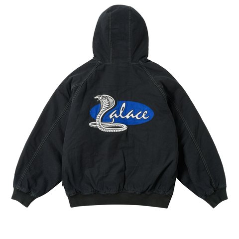 Palace CANVAS COBRA JACKET BLACK - Colorway