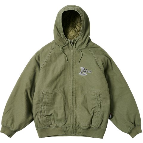 CANVAS COBRA JACKET THE DEEP GREEN