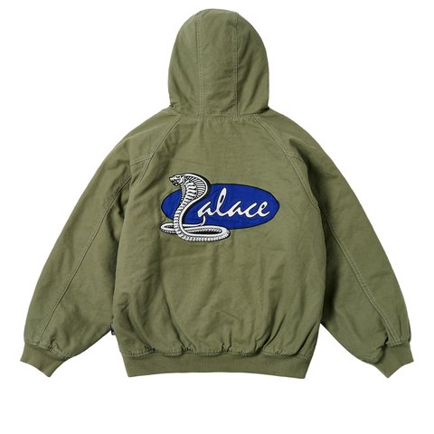 Palace CANVAS COBRA JACKET THE DEEP GREEN - Colorway