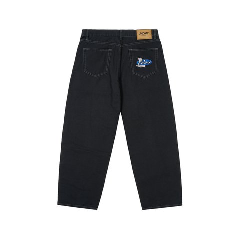 Palace CANVAS COBRA P90 BAGGY JEAN BLACK - Colorway