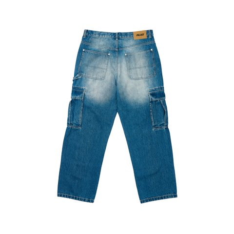 Palace CARGO PANEL JEAN MID WASH - Colorway