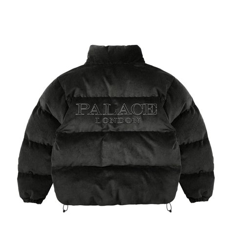 Palace CORDUROY PUFFA JACKET BLACK - Colorway