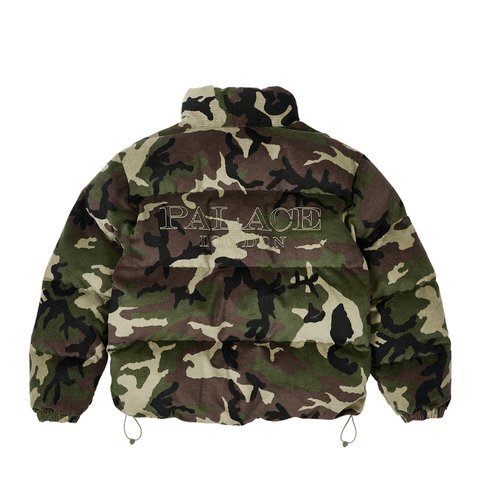 Palace CORDUROY PUFFA JACKET CAMO - Colorway