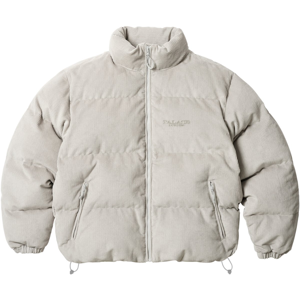 CORDUROY PUFFA JACKET STONE