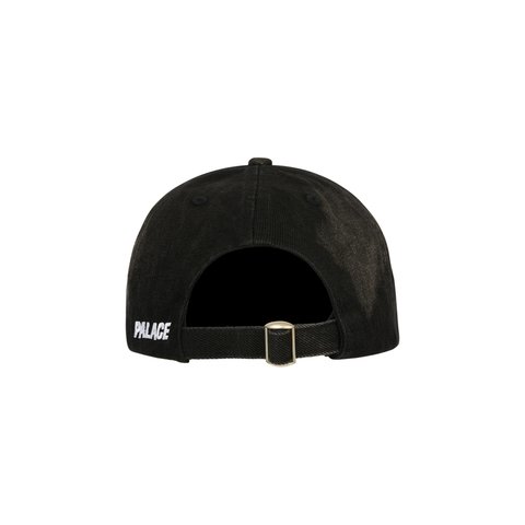 Palace DENIM P 6-PANEL SAND WASH BLACK - Colorway