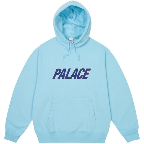 DUO LOGO HOOD SKYLINE BLUE