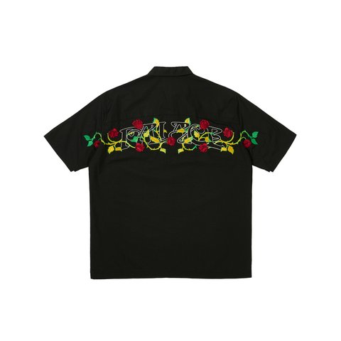 Palace ENGLISH ROSE SHIRT BLACK - Colorway