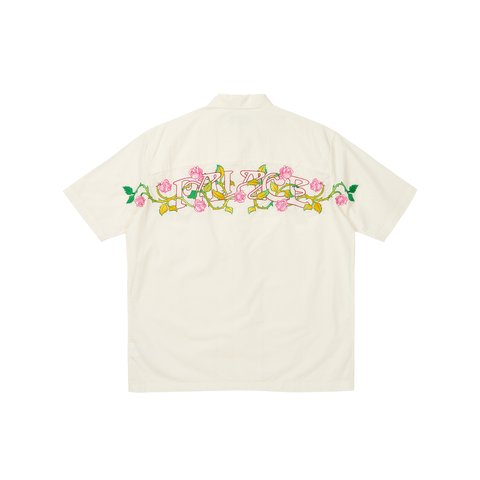 Palace ENGLISH ROSE SHIRT WHITE - Colorway