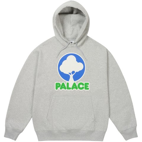 Palace EVERGREEN HOOD GREY MARL - €148.00