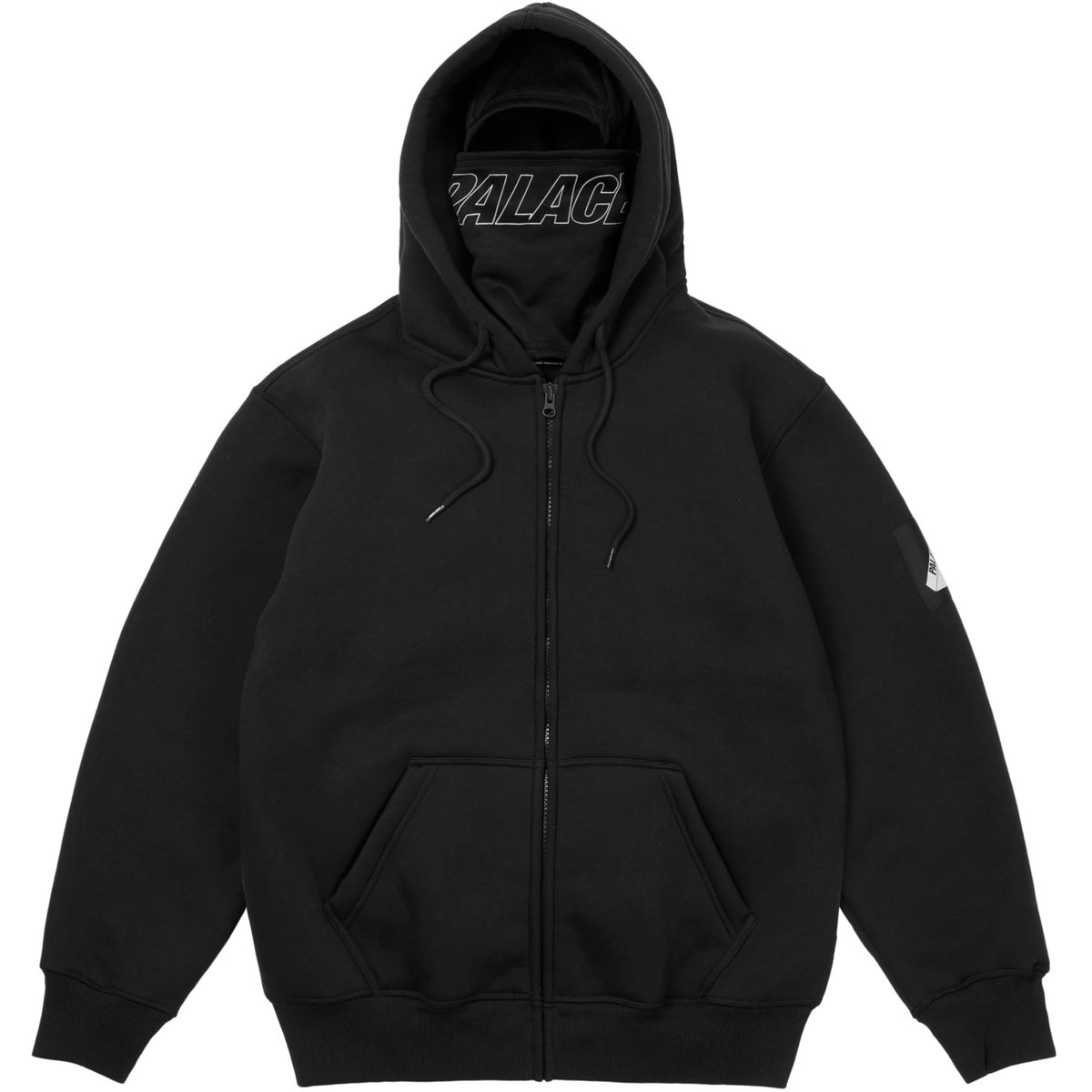 FACEMASK THERMAL HOOD BLACK