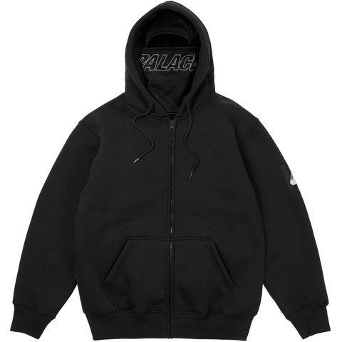 FACEMASK THERMAL HOOD BLACK