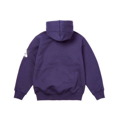 Palace FACEMASK THERMAL HOOD DARK PURPLE - Colorway