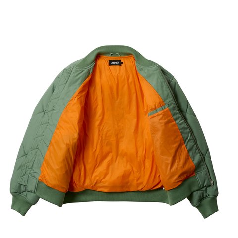 Palace FAIRY BOMBER JACKET OLIVE - Colorway