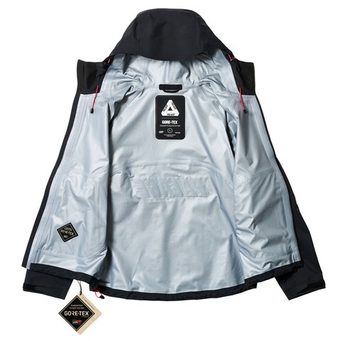 Palace GORE-TEX 3L TEK JACKET BLACK - Colorway