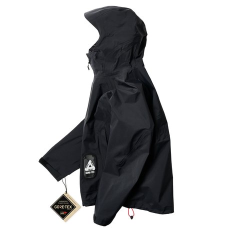 Palace GORE-TEX 3L TEK JACKET BLACK - Colorway