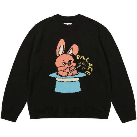 HAT TRICK KNIT BLACK