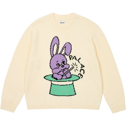 HAT TRICK KNIT WHITE