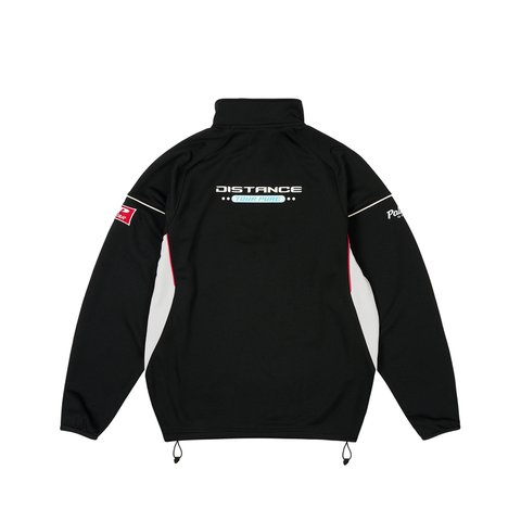 Palace HOLE IN 1/4 ZIP BLACK - Colorway