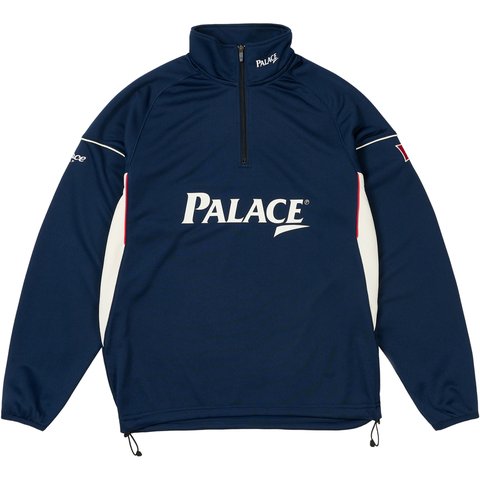 Palace HOLE IN 1/4 ZIP NAVY - €158.00