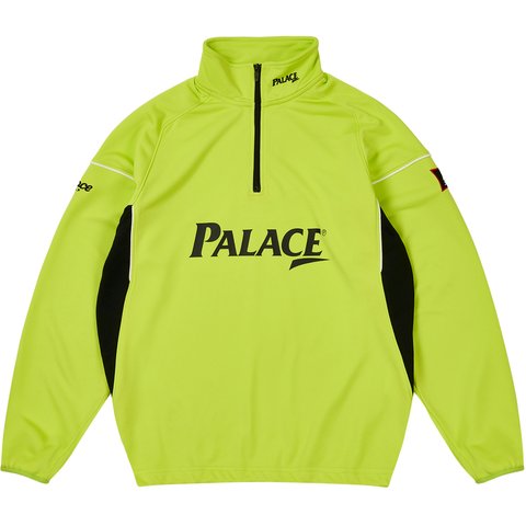 Palace HOLE IN 1/4 ZIP TOUR YELLOW - €158.00