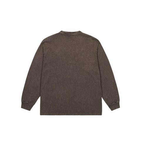 Palace MICRO PIGMENT LONGSLEEVE GREY - Colorway
