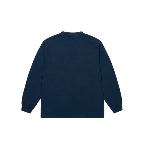 Palace MICRO PIGMENT LONGSLEEVE NAVY - Colorway