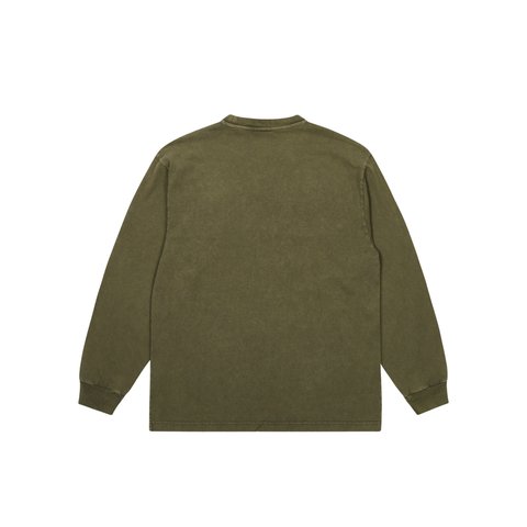 Palace MICRO PIGMENT LONGSLEEVE THE DEEP GREEN - Colorway