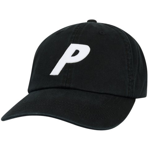 P 6-PANEL BLACK