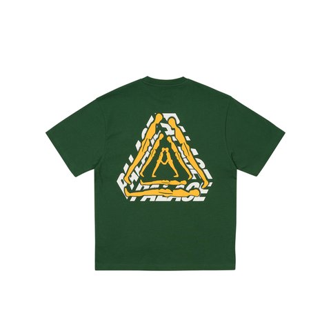 Palace P3 LEAN T-SHIRT RACEY GREEN - Colorway