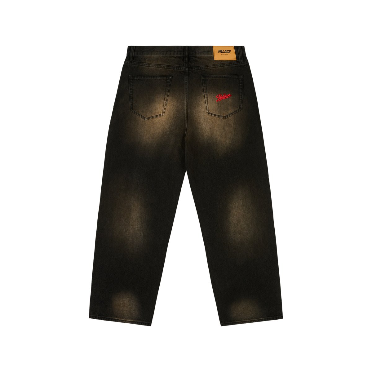 PALACE P90 BAGGY JEAN SAND WASH 32 P90 BAGGY JEAN SS25 Inidgo Script